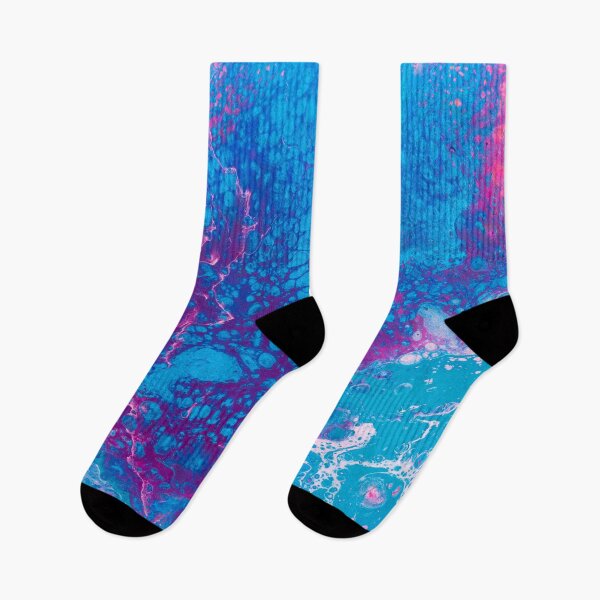 Item preview, Smaller Reality - A Pink, Purple, Turquoise + Teal Abstract designed and sold by Jennifer Walsh Design.