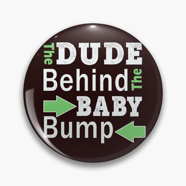 Item preview, Funny Man Behind the bump for baby shower gift designed and sold by LGamble12345.