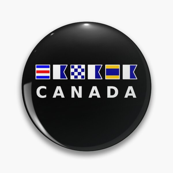 Item preview, Canada Nautical Signal Sailing Flags Dark Color designed and sold by TinyStarCanada.