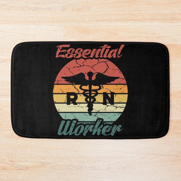 Item preview, Essential Worker Nurse (RN) Vintage Retro Gift  designed and sold by Dan66.