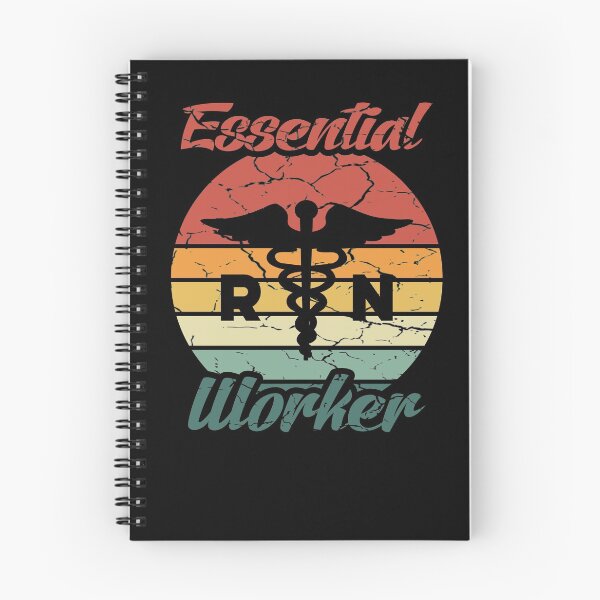 Item preview, Essential Worker Nurse (RN) Vintage Retro Gift  designed and sold by Dan66.