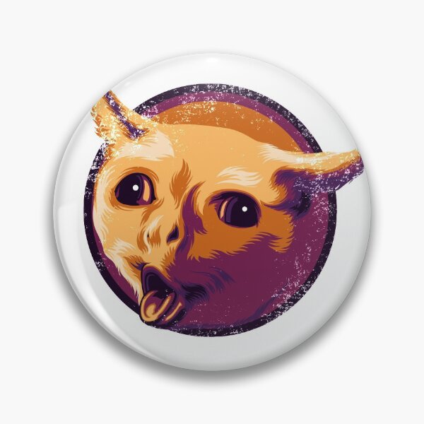 Item preview, Coughing Cat Retarded Meme designed and sold by FinestMeme.