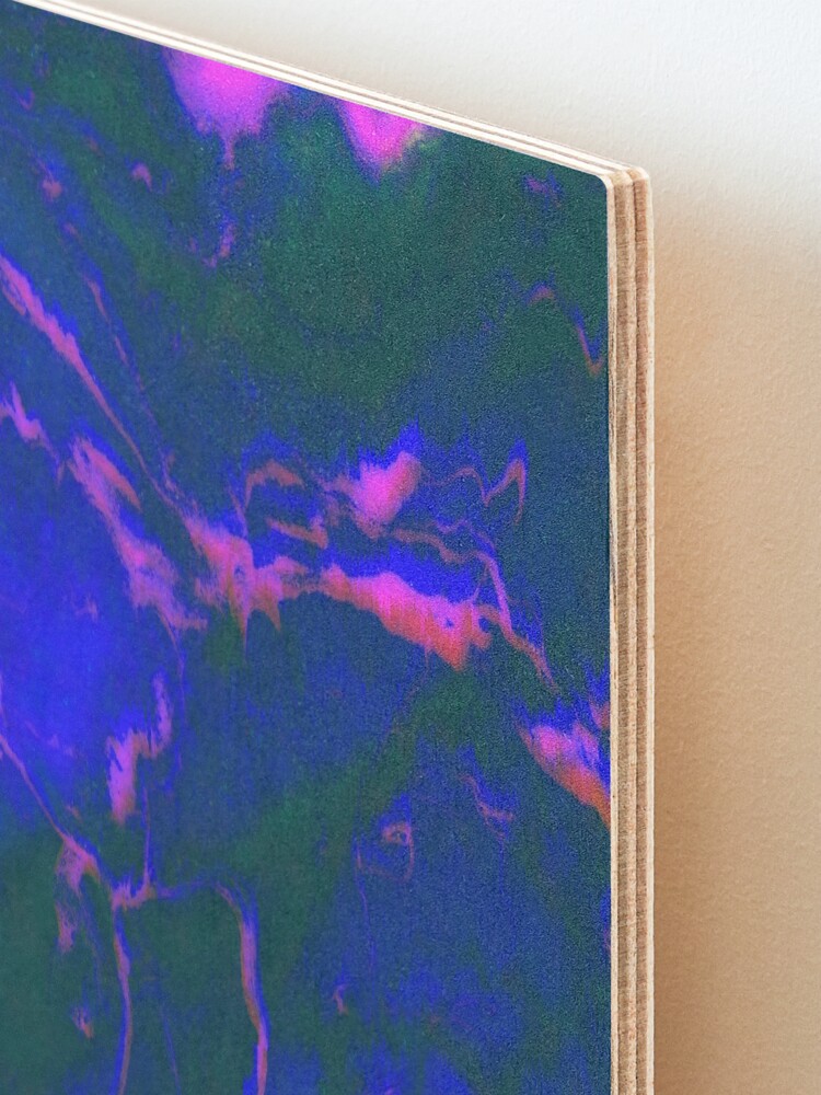Alternate view of Neon Nightriders Mounted Print