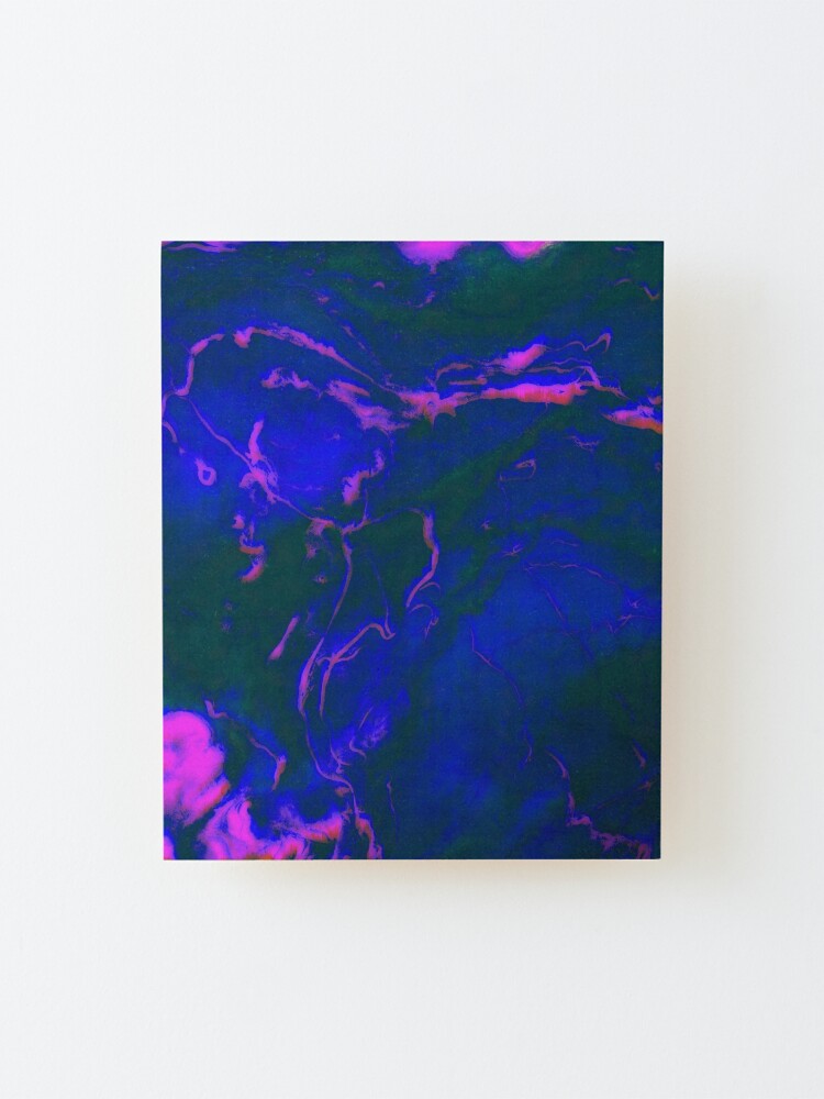 Alternate view of Neon Nightriders Mounted Print