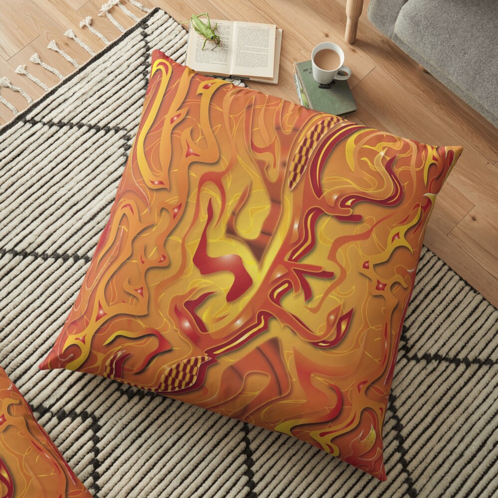 Sounds of Humidity Floor Pillow