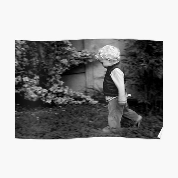 Gabe in the garden Poster