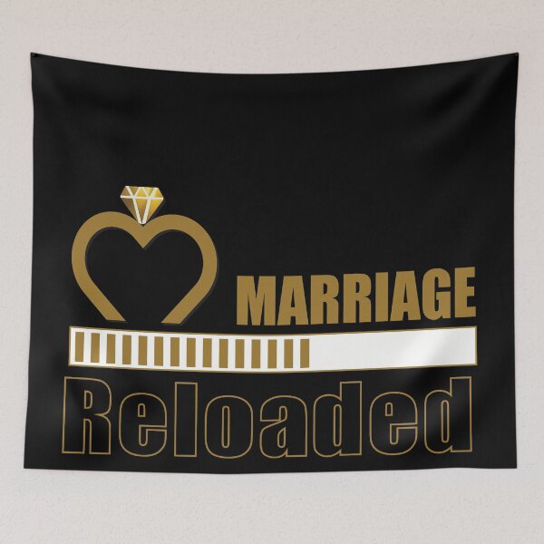 Item preview, black cool design : Marriage Reloading designed and sold by olafekry.