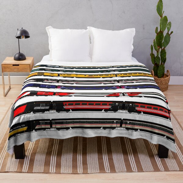 INTERCITY 125 HST LOCOMOTIVES Throw Blanket