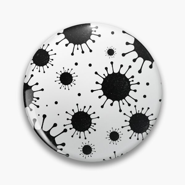 Item preview, black coronavirus designed and sold by Gossip Rag.