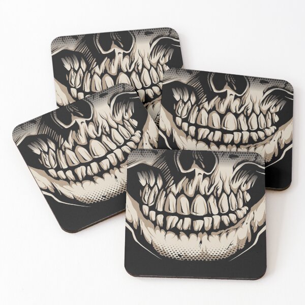 Item preview, Grunge Human Skull designed and sold by Joel Jensen.