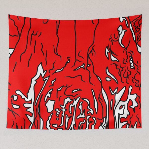 Item preview, Red Blood Mountain designed and sold by NOTSNIW ART.