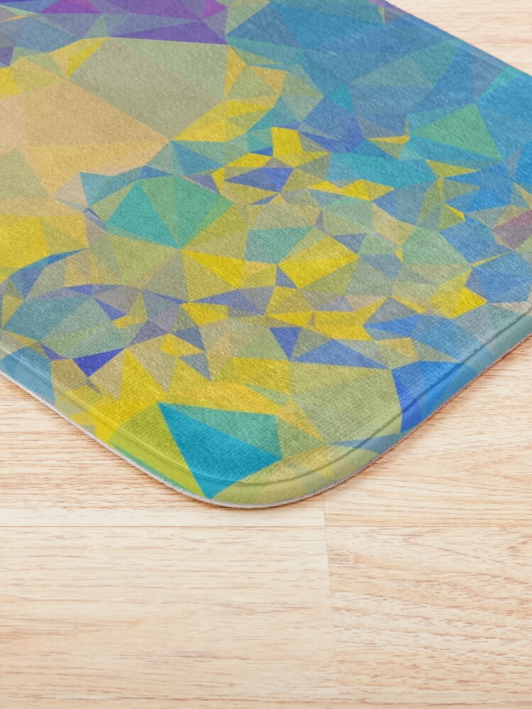 Alternate view of Polystone - Digital Abstract Bath Mat