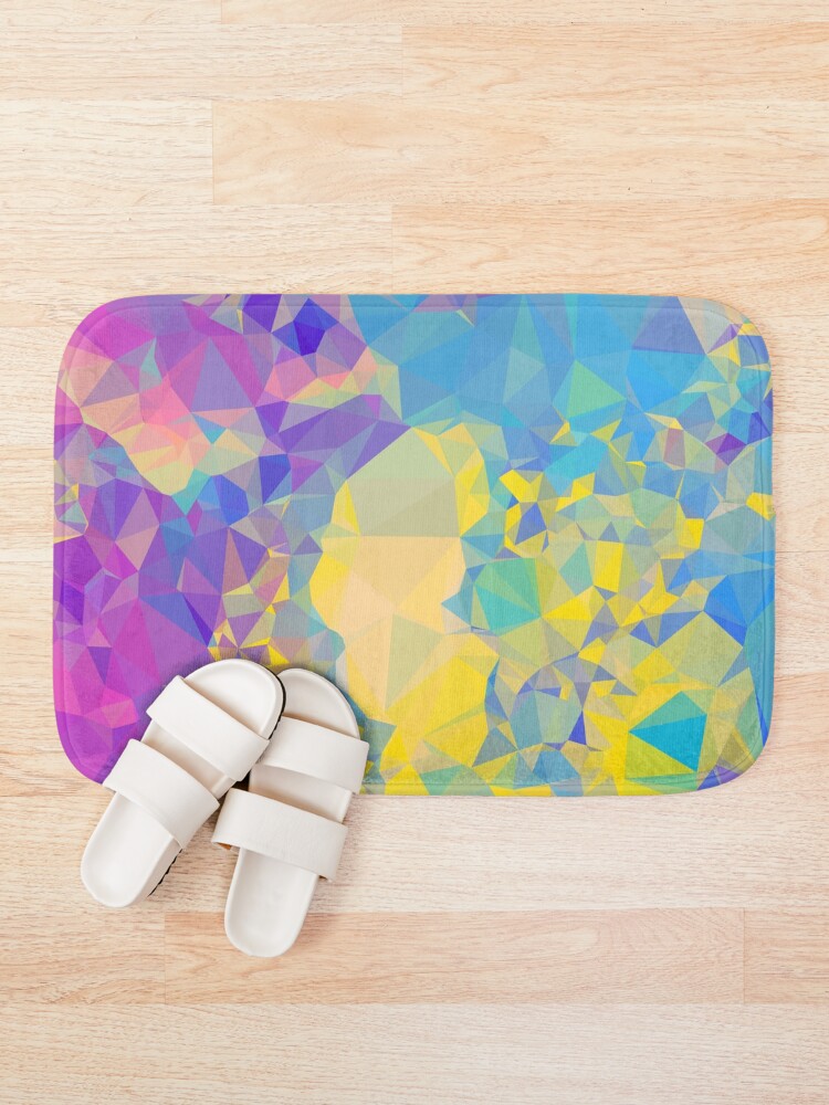Alternate view of Polystone - Digital Abstract Bath Mat