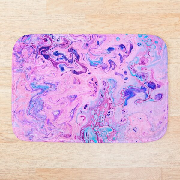 Bubblicious Bath Mat
