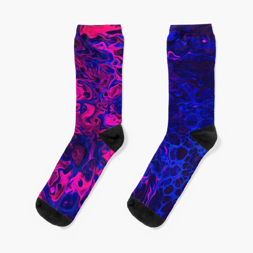 Blacklight Socks