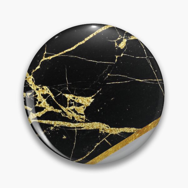 Item preview, gold and black marble designed and sold by pollynov.