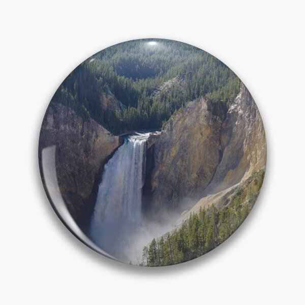 Item preview, Yellowstone's Lower Falls on a Beautiful Day designed and sold by MomentofPercep.