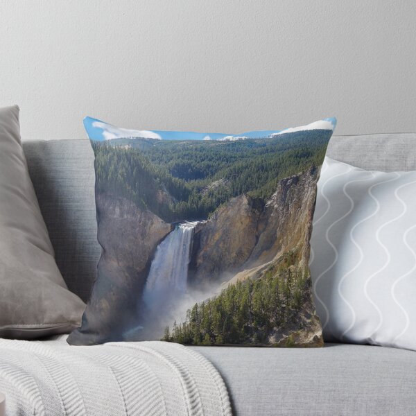 Item preview, Yellowstone's Lower Falls on a Beautiful Day designed and sold by MomentofPercep.