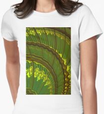 Celtic Harp Abstract Women's Fitted T-Shirt