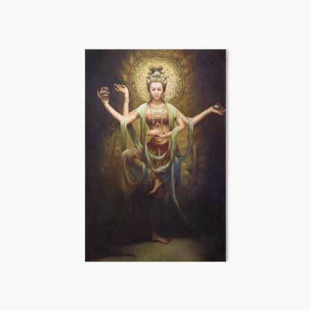 Vista previa del artículo con la obra «Quan Yin, la última madre y diosa de la compasión», diseñado y vendido por heartsforlove.