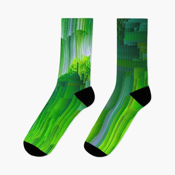 Item preview, Nature Glitchin' - Abstract Pixel Art designed and sold by Jennifer Walsh Design.