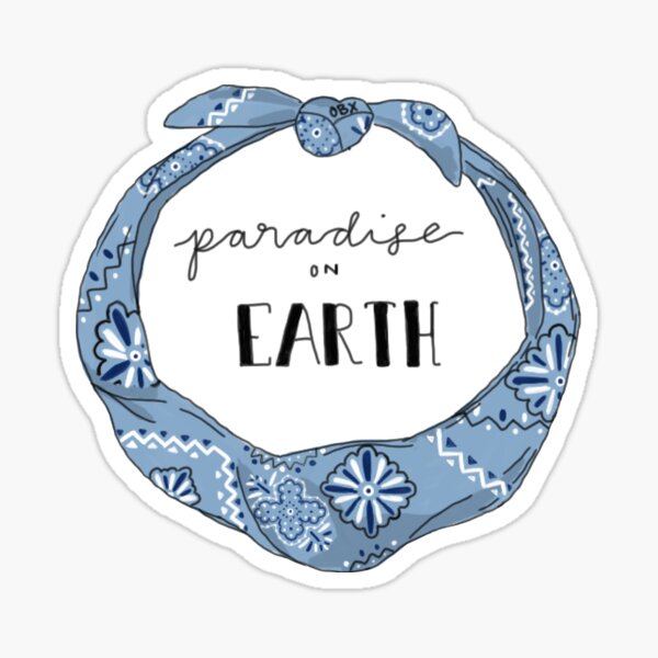 Outer Banks John B's Bandana Sticker