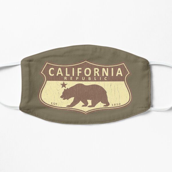 California Republic (vintage park style) Mask