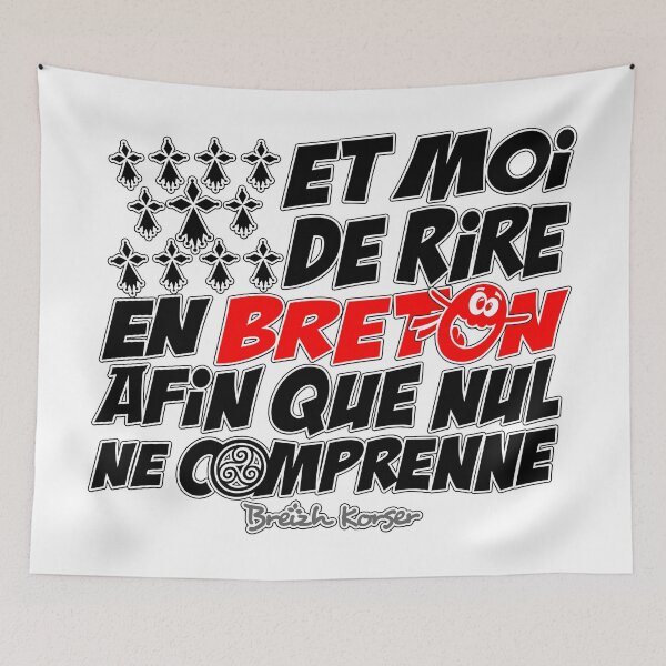 Item preview, And me to laugh in Breton designed and sold by Breizh-Korser.