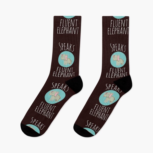 Item preview, Top Fun Speaks Fluent Elephant Design designed and sold by LGamble12345.