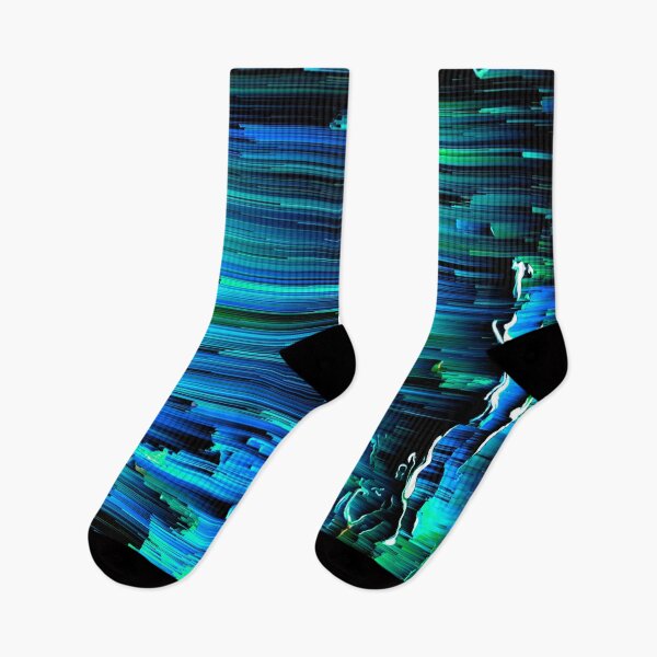 Item preview, Can't Take the Sky From Me - Abstract Glitch Pixel Art designed and sold by Jennifer Walsh Design.