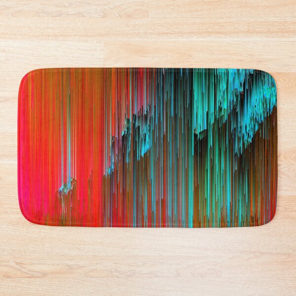 Item preview, Nice Day for a Walk - Abstract Glitchy Pixel Art designed and sold by Jennifer Walsh Design.