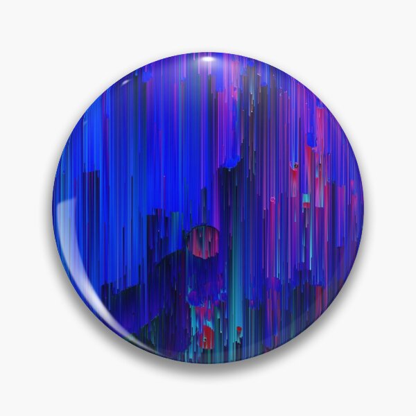Item preview, In the Midst - Abstract Glitchy Pixel Art designed and sold by Jennifer Walsh Design.
