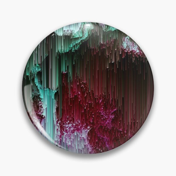Item preview, Amoeba - Abstract Glitchy Pixel Art designed and sold by Jennifer Walsh Design.
