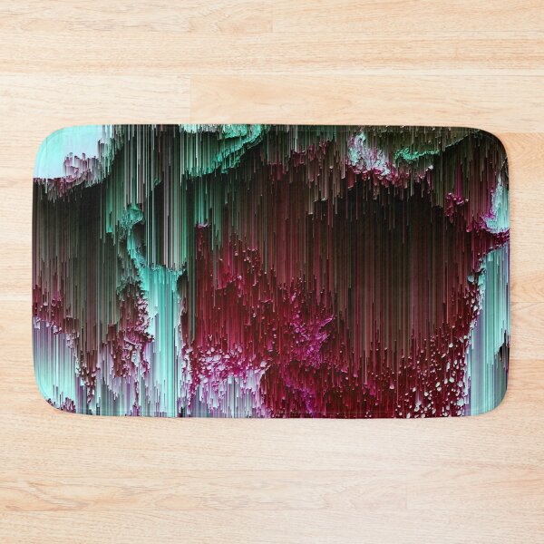 Item preview, Amoeba - Abstract Glitchy Pixel Art designed and sold by Jennifer Walsh Design.