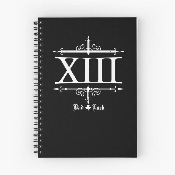 Item preview, Bad Luck Number XIII Roman Numerals designed and sold by Kolsab.