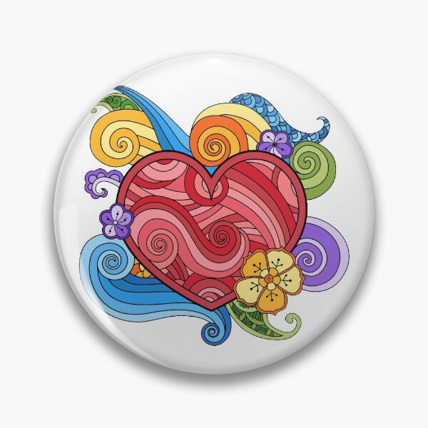 Item preview, Wave hearts designed and sold by Hangrid-Work.