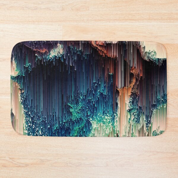 Item preview, Cave of Wonders - Abstract Glitchy Pixel Art designed and sold by Jennifer Walsh Design.