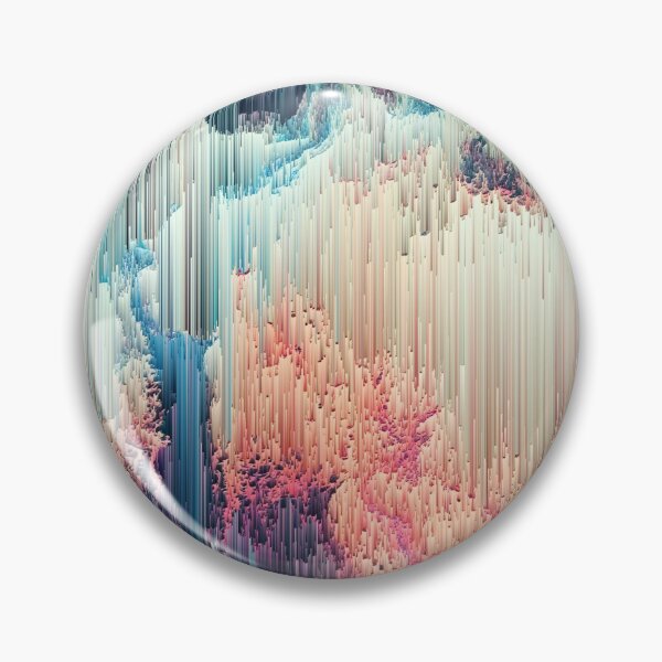 Item preview, Fairyland - Abstract Glitchy Pixel Art designed and sold by Jennifer Walsh Design.