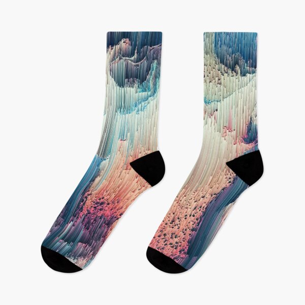Item preview, Fairyland - Abstract Glitchy Pixel Art designed and sold by Jennifer Walsh Design.