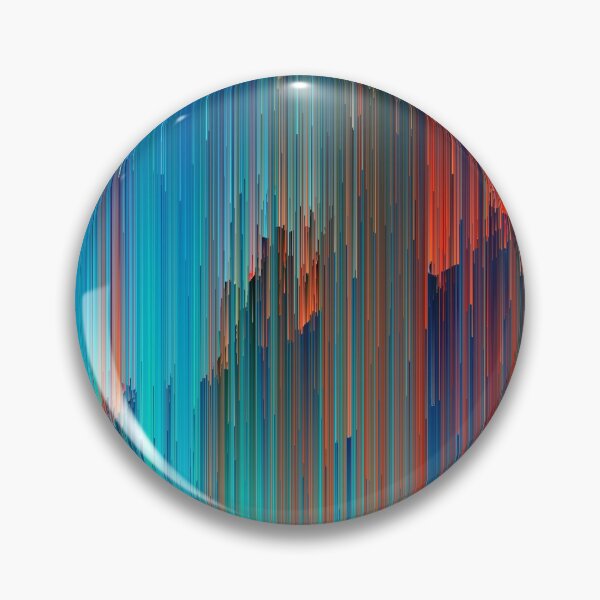 Item preview, All About Us - Abstract Glitch Pixel Art designed and sold by Jennifer Walsh Design.