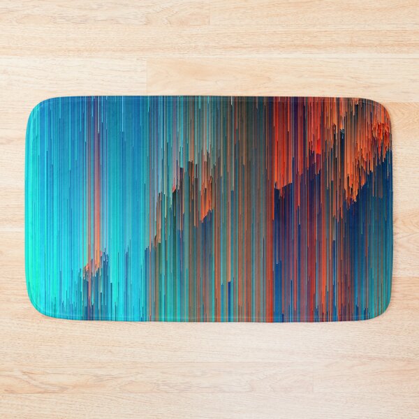 Item preview, All About Us - Abstract Glitch Pixel Art designed and sold by Jennifer Walsh Design.