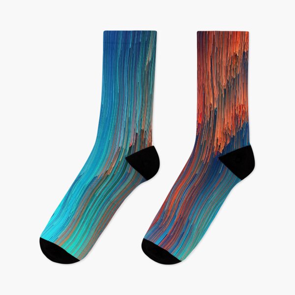 Item preview, All About Us - Abstract Glitch Pixel Art designed and sold by Jennifer Walsh Design.