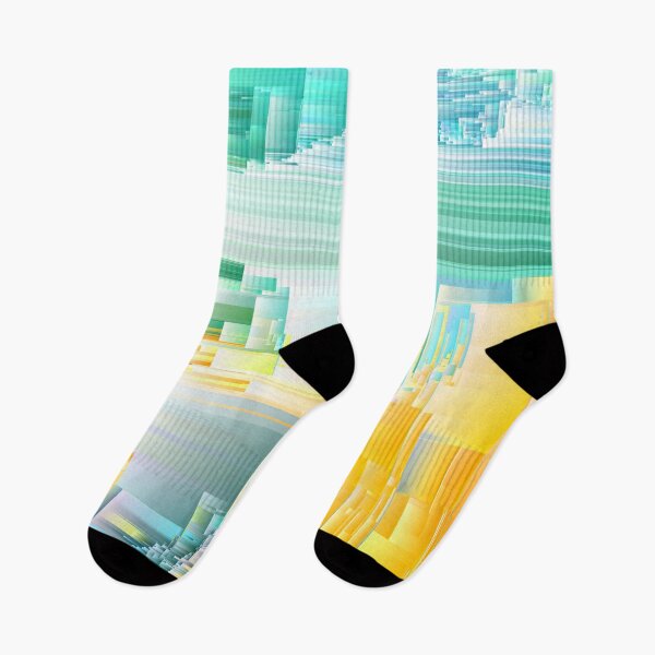 Item preview, Ice Ice Baby - Abstract Glitch Pixel Art designed and sold by Jennifer Walsh Design.