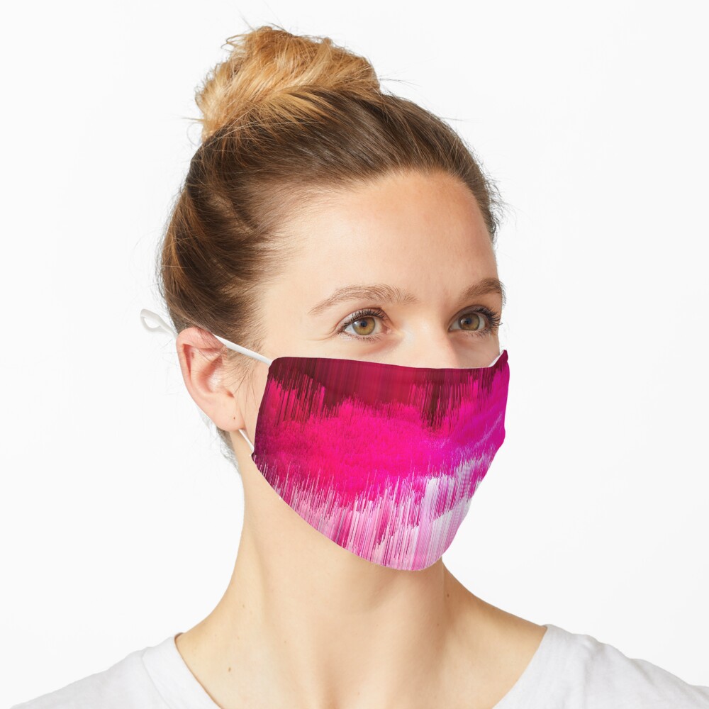 Frisson - Abstract Pixel Art Mask