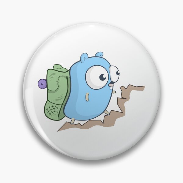 Item preview, The Go Gopher: Hiking designed and sold by hellkni9ht.