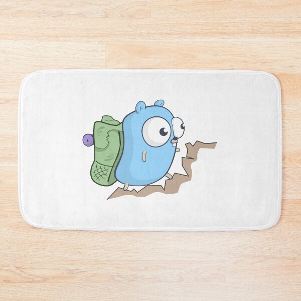 Item preview, The Go Gopher: Hiking designed and sold by hellkni9ht.