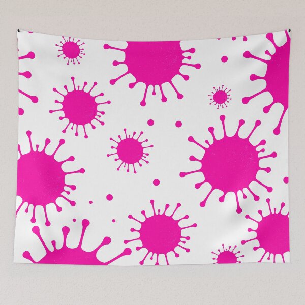 Item preview, pink coronavirus designed and sold by Gossip Rag.