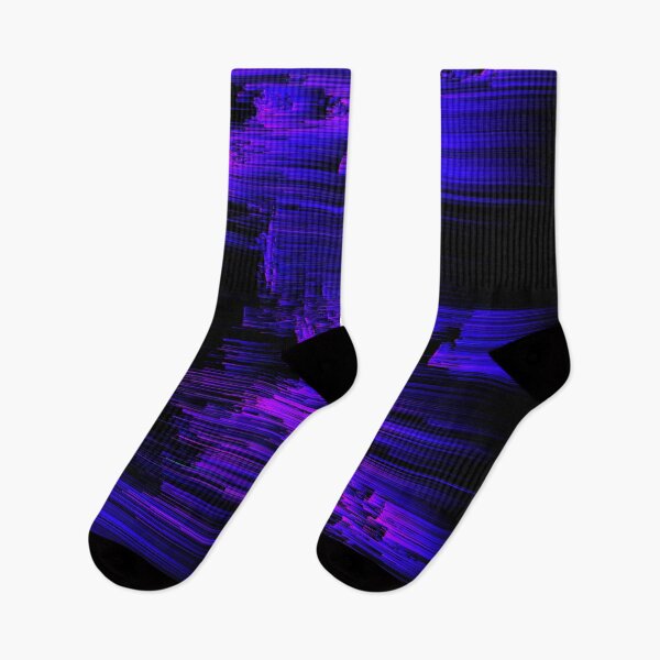 Item preview, Ultraviolet Light Speed - Abstract Glitch Pixel Art designed and sold by Jennifer Walsh Design.