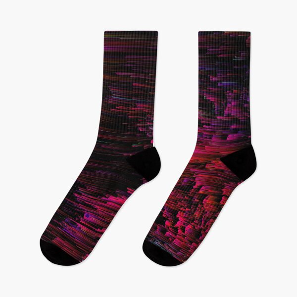 Item preview, Speeding Neon - Abstract Glitchy Pixel Art designed and sold by Jennifer Walsh Design.