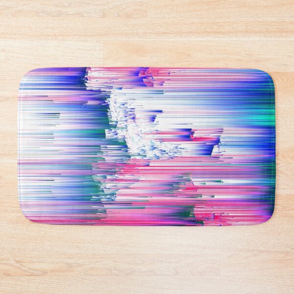 Item preview, Only 90s Kids - Pastel Glitchy Abstract Pixel Art designed and sold by Jennifer Walsh Design.